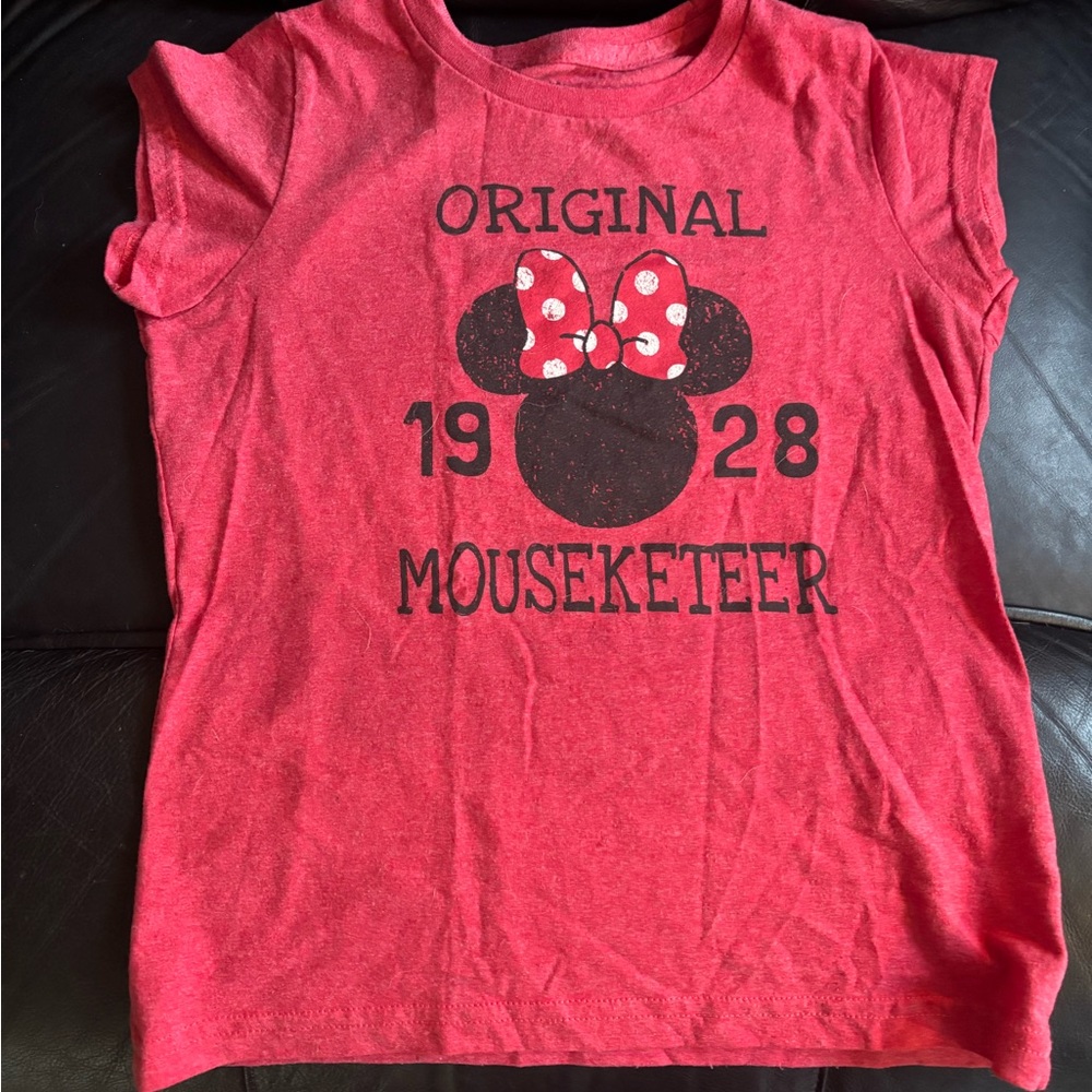 Disney Store Original Mousketeer Red T-Shirt